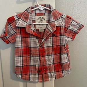 OshKosh B’gosh Plaid shirt